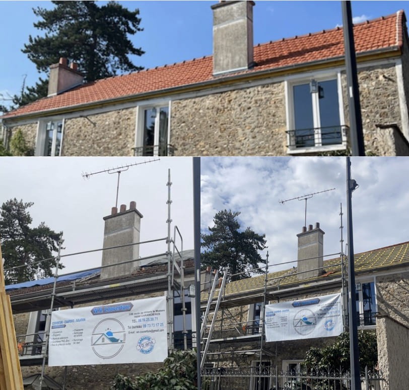 Couvreurs, charpentiers, zingueurs, peintres, façadiers et ramoneurs à Bois d'Arcy (78390) dans les Yvelines (78)